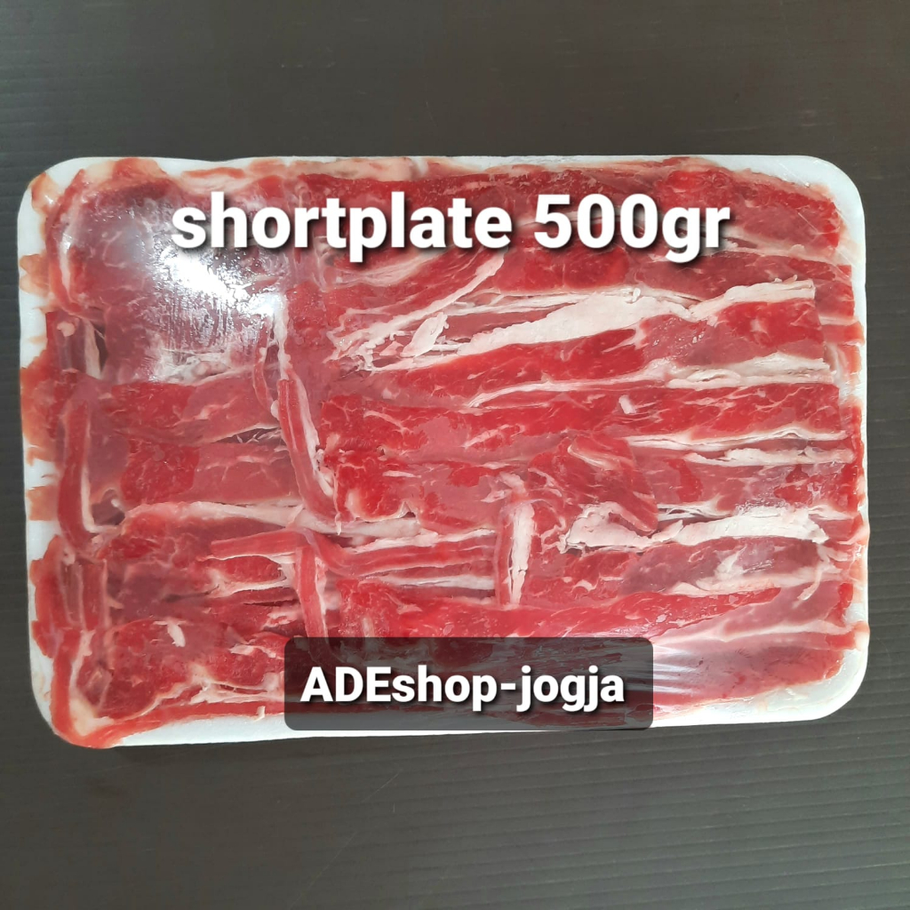 

beef shortplate 500 gr slice daging sapi yoshinoya short plate