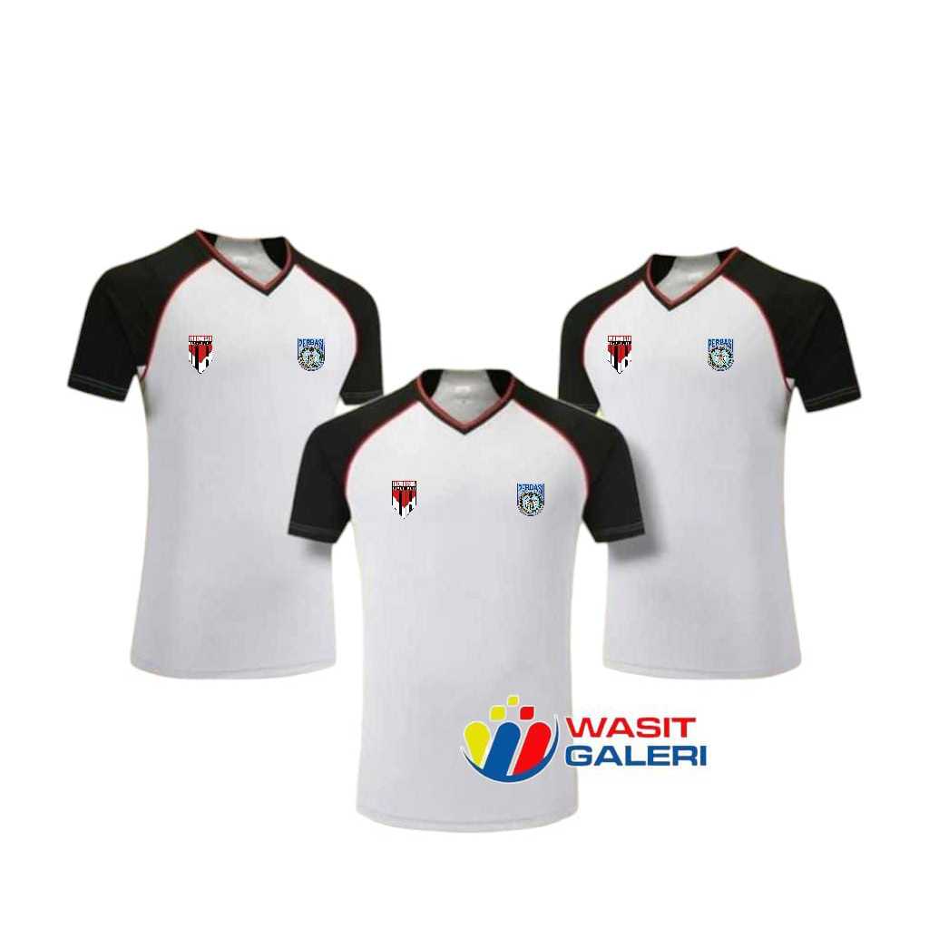 BAJU TUGAS WASIT BASKET HITAM PUTIH PILIPIT ( INA - PERBASI )