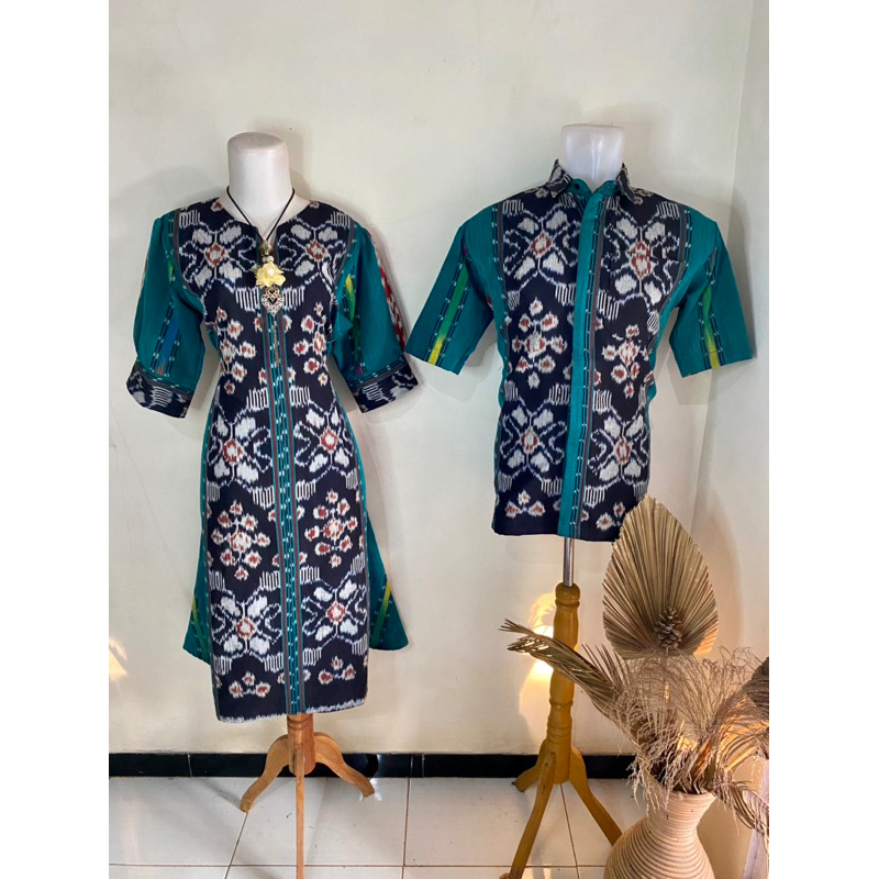 COUPLE TENUN|KEMEJA|DRESS KOMBINASI|GAMIS