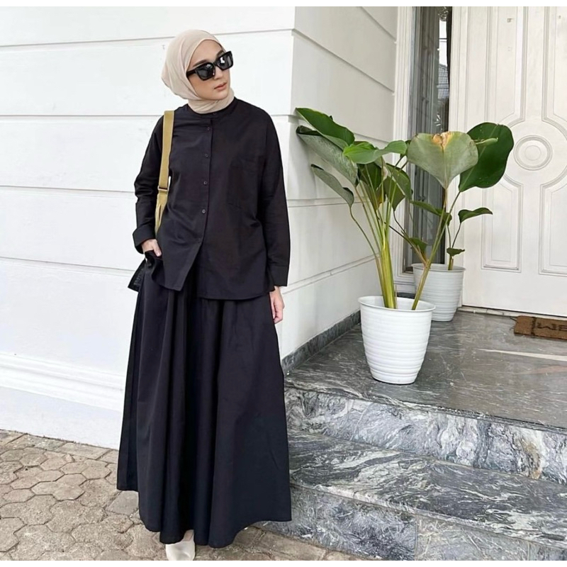 Milan Set Skirt by Masa Linen Official