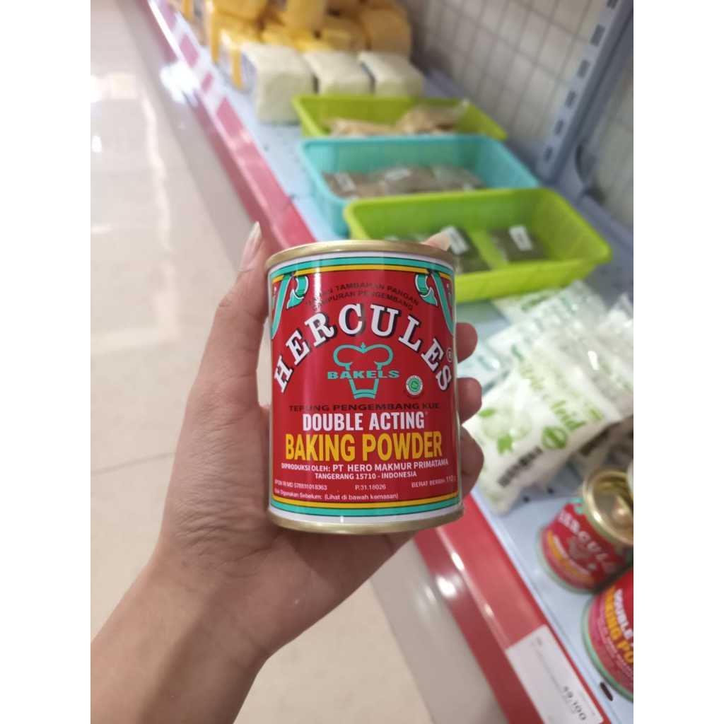 BAKING POWDER HERCULES DOUBLE ACTING 450GR / BAKING POWDER HERCULES DOUBLE ACTING 110 GR / BAKING PO