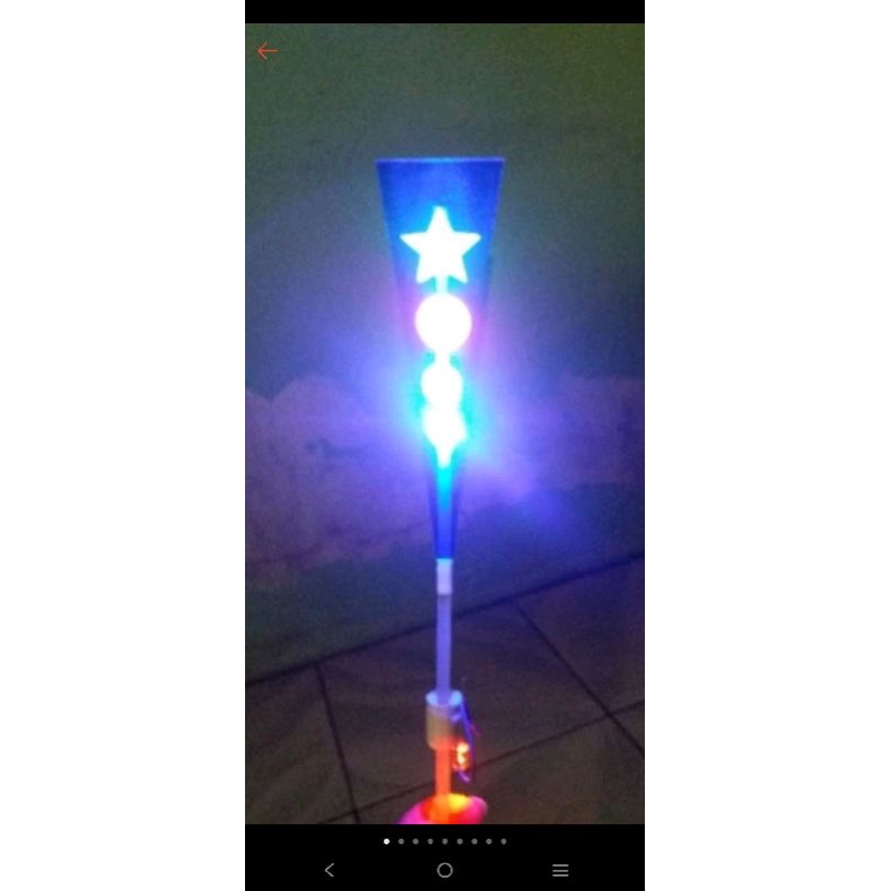 kitiran led lampu 3