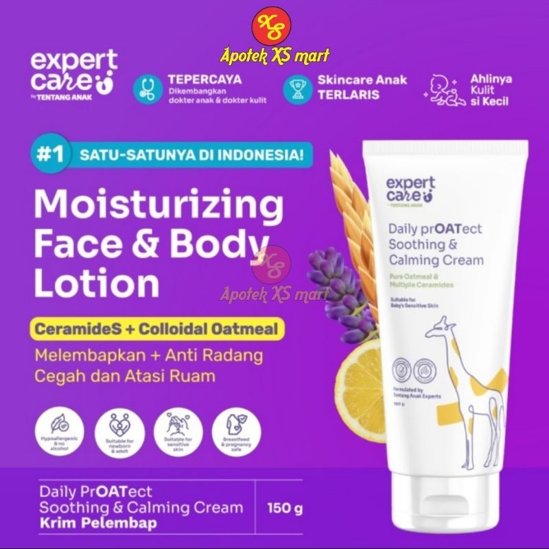 EXPERT CARE MOISTURIZER LOTION BAYI COLLOIDAL OATMEAL CERAMIDE