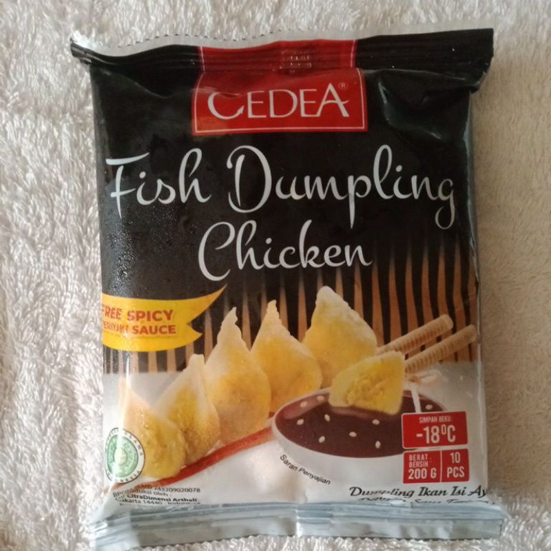 

Cedea Fish Dumpling Chicken isi 10pcs