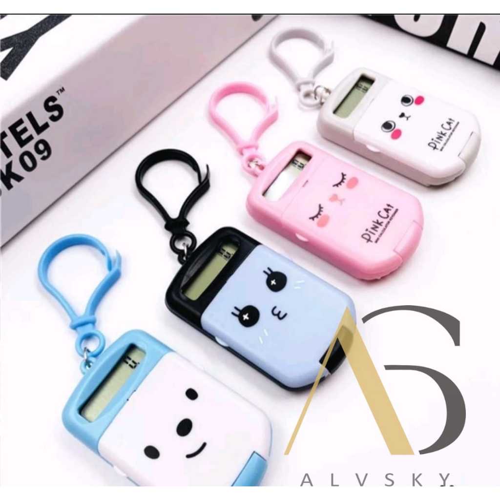 

KALKULATOR SAKU PORTABLE LUCU DENGAN GANTUNGAN KUNCI