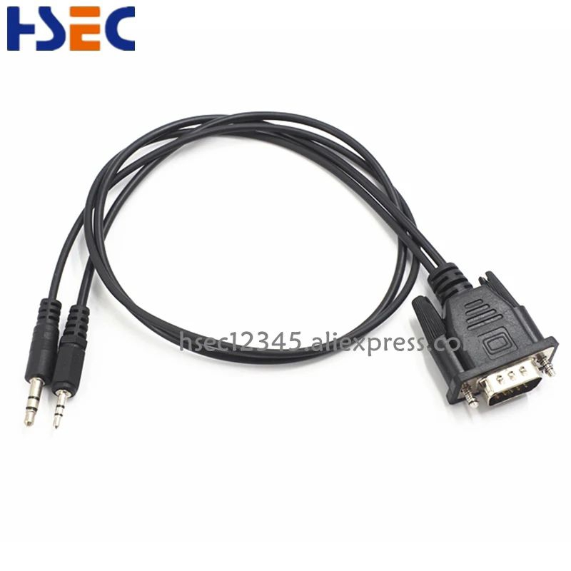 RT809H kabel VGA to jack headphone