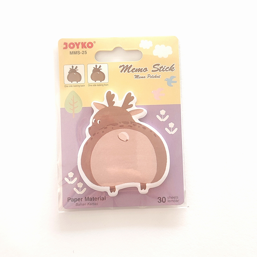 

Joyko Memo Stick Animal Tempel - MMS-25 (Deer)