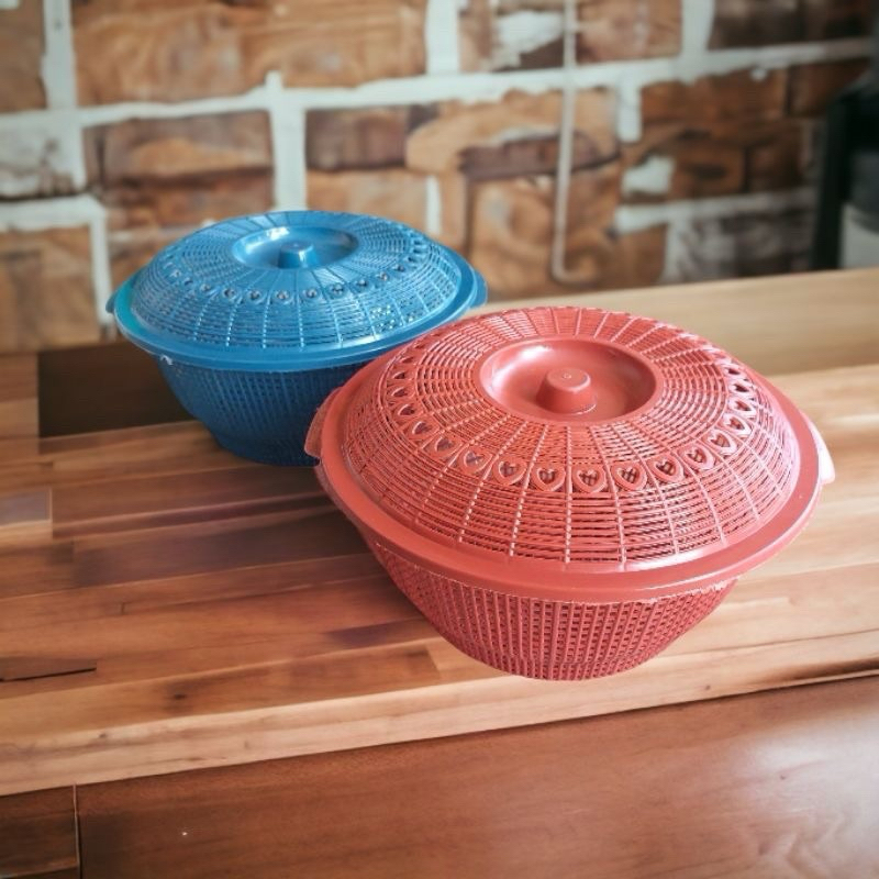 WAKUL TUTUP WASKOM TUTUP WAKUL HAJATAN WAKUL SERBAGUNA WASKOM SERBAGUNA 12 pcs