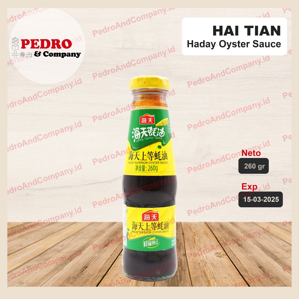 

Haday Superior Oyster Sauce 260 gram saus tiram haitian