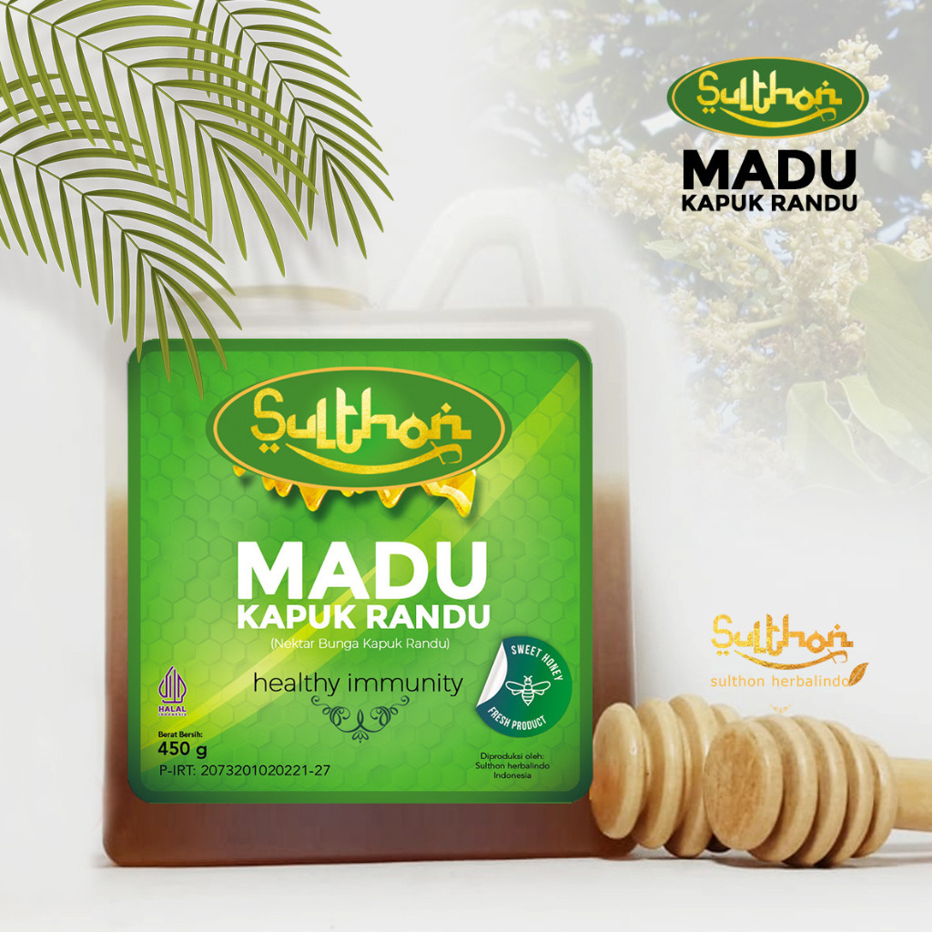 

Sulthon Madu Kapuk Randu 450gram