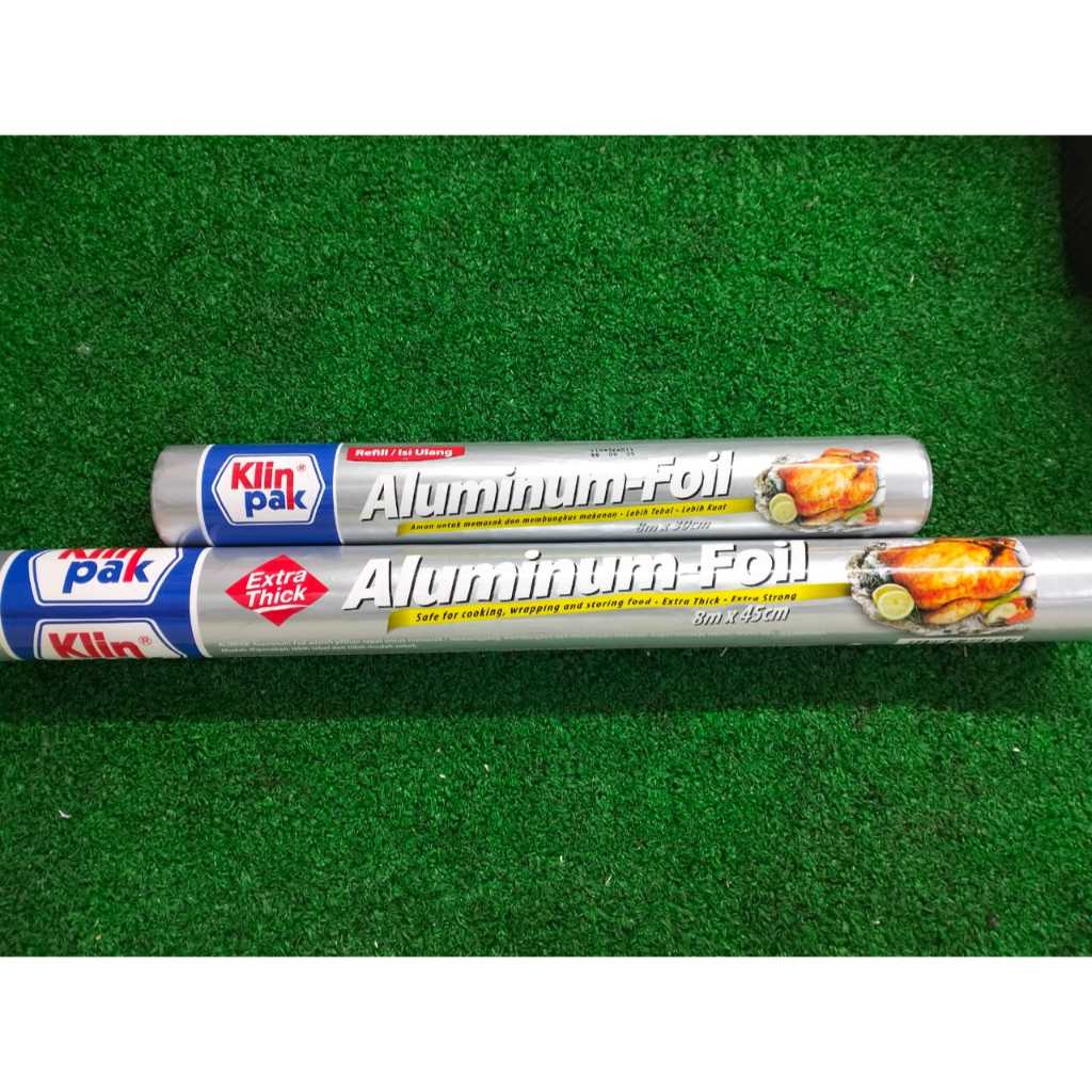 klinpak alumunium foil/klinpak reffil/roll