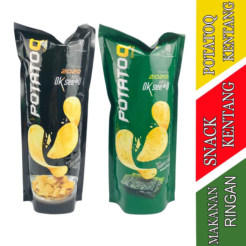 Potato chips kikoya ( 2pcs 2rasa ) 50gr