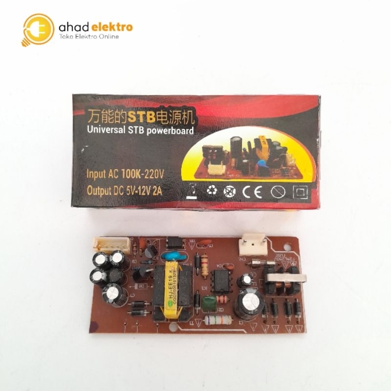 REGULATOR STB / POWER SUPPLY STB ( Set Top Box ) DVB-T2 DVB-C universal