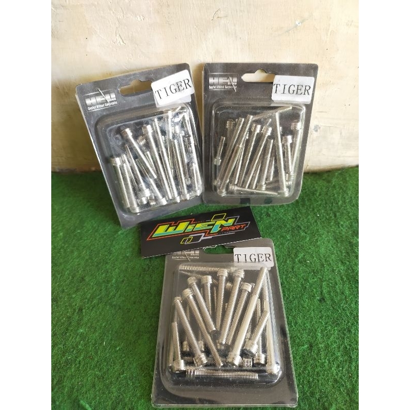 Baut kalter kanan kiri baut probolt kalter kanan kiri megapro tiger gl by helibars