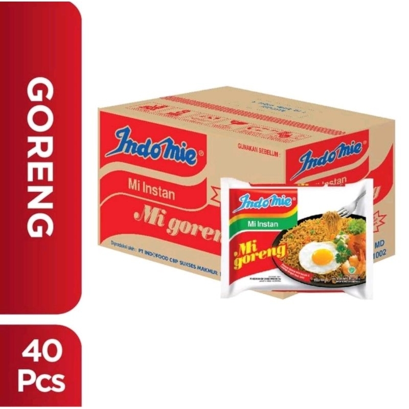 

Indomie 1 dus 40pcs
