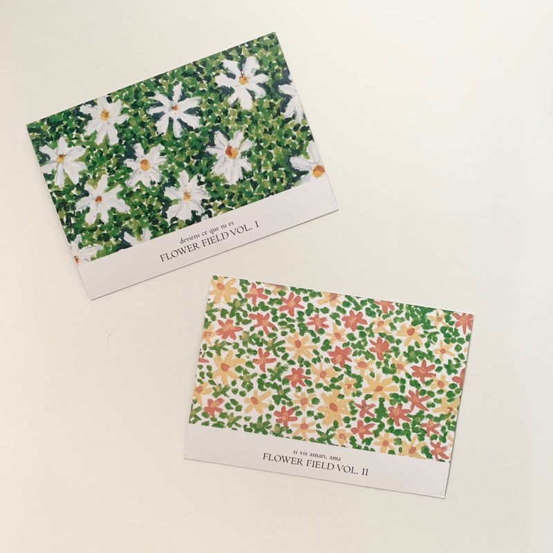 

aesthetic postcard | oil pastel drawing | art print | postcard dekorasi