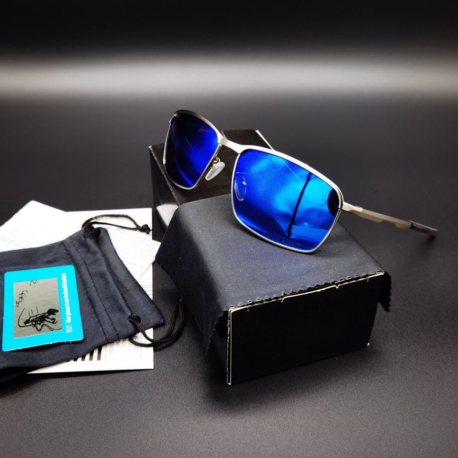 Kacamata pria polarized sunglasses okly whisker full set