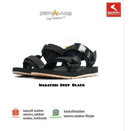 Sandal Gunung Slide Petualang Wakatobi