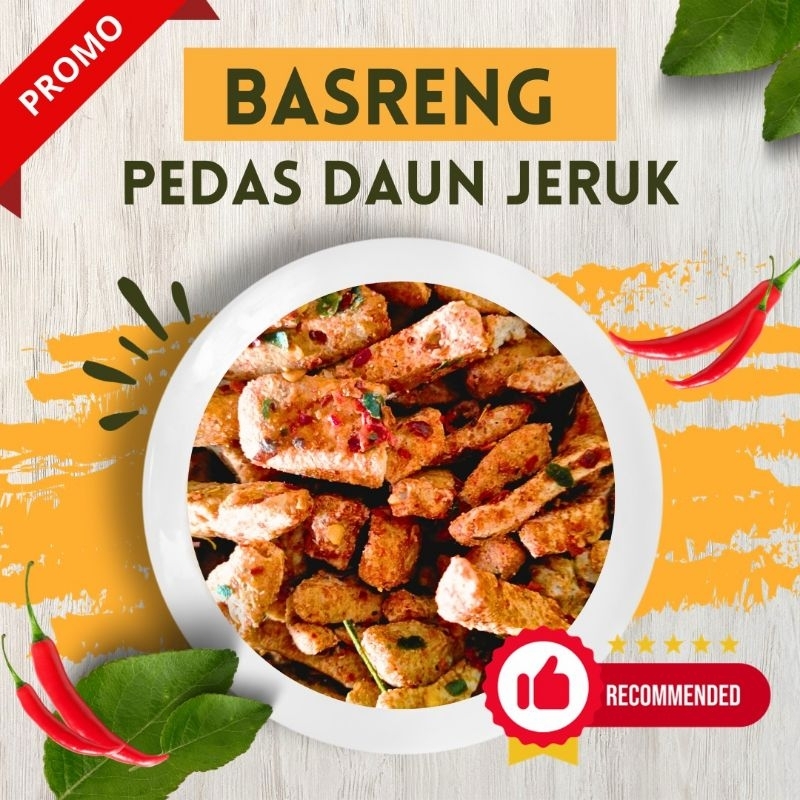 

BASRENG (Bakso Goreng) Pedas Daun Jeruk Spesial