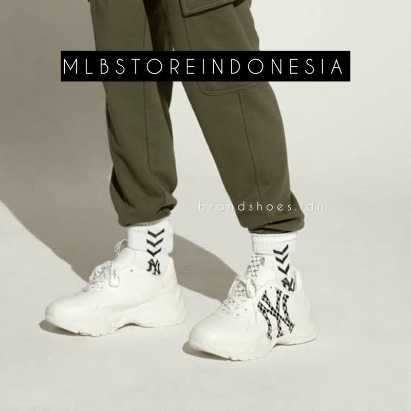 Sepatu Sneakers MLB Big Ball Chunky Mono LT Shoes