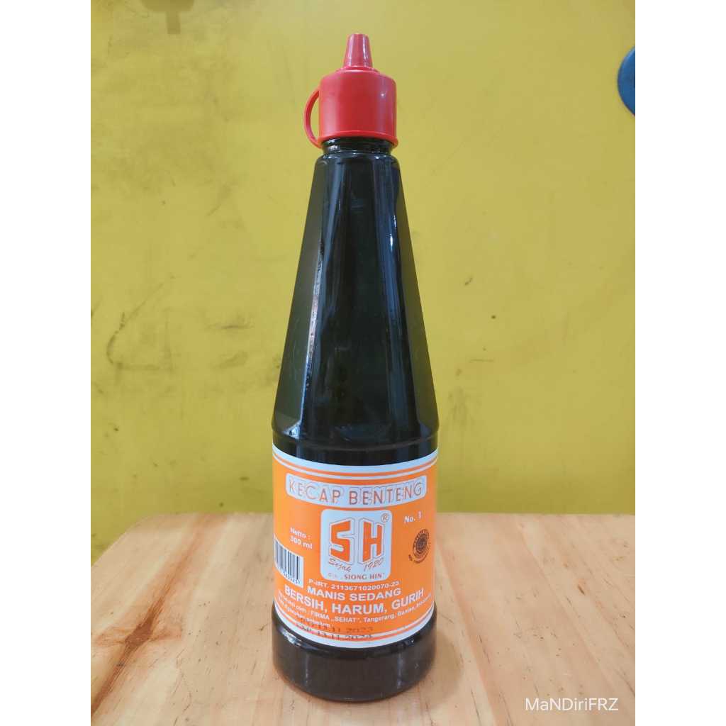 

SH KECAP BENTENG MANIS BOTOL MEJA 300 ML