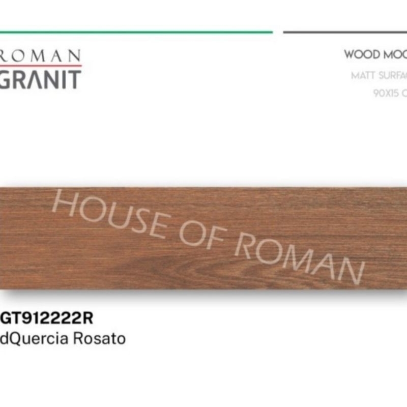Roman Granit GT912222R dQuercia Rosato 15x90 kw1