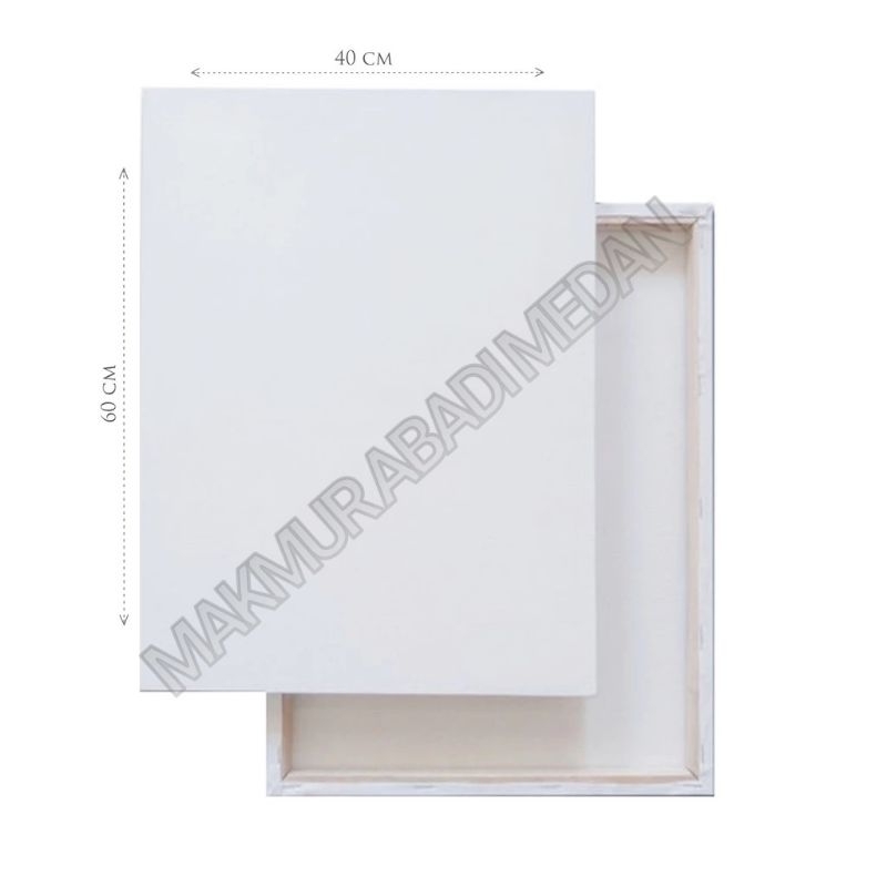 Kanvas Lukis berbagai Macam Ukuran/Canvas Board 40x60cm/Canvas Lukis Frame/Kain Kanvas Lukis Berkual