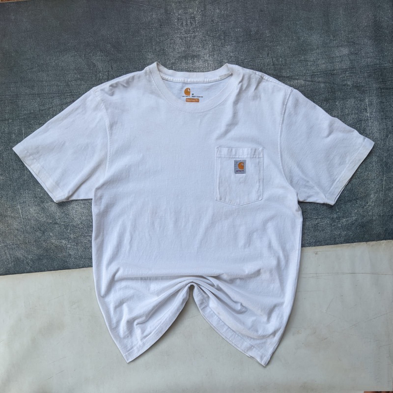 white carhartt pocket