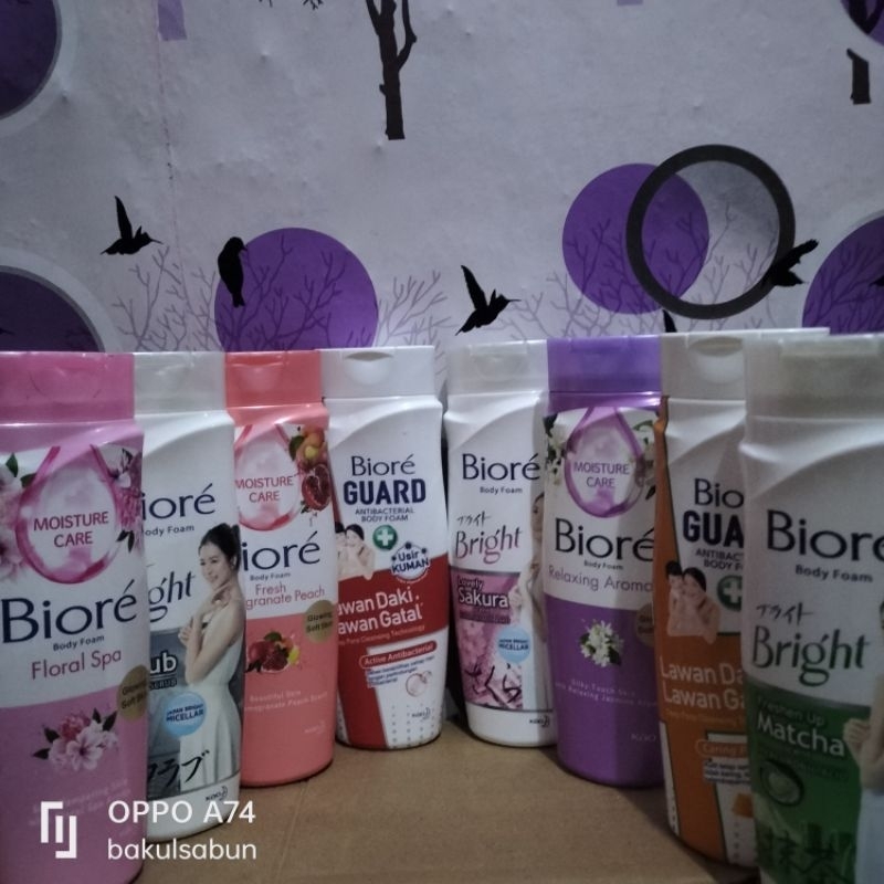 sabun biore botol 250ml