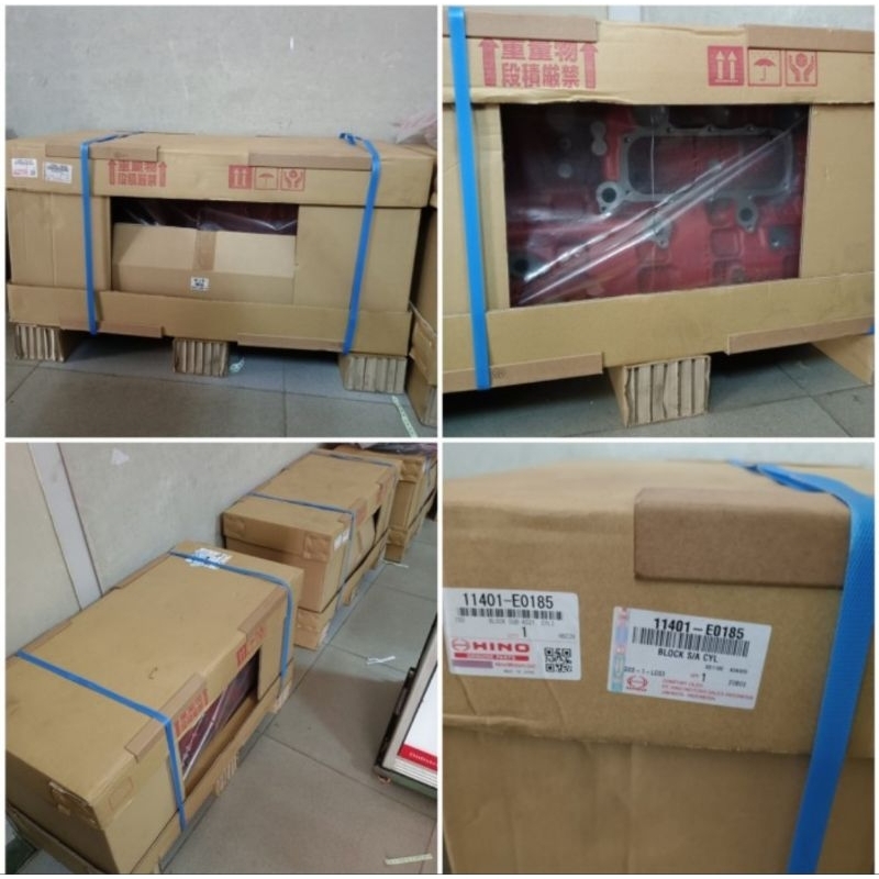 BLOCK ENGINE ASSY JO8C BLOK MESIN HINO 500 /HINO RG R260 RKZ RK8J 11401-E0185