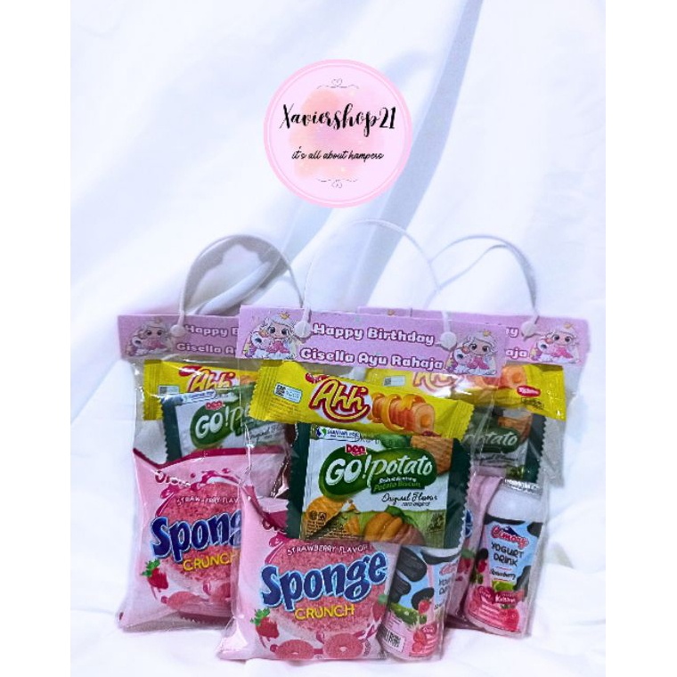 

❄️ READY STOK ❄️ Paket Snack Label Custom (MURAH MERIAH)