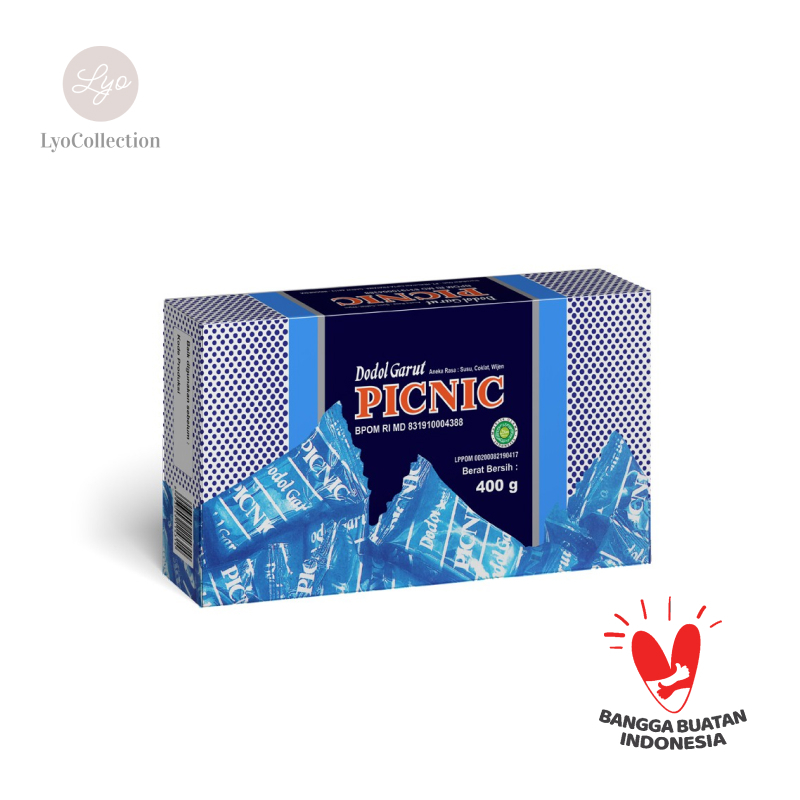 

Dodol Garut Picnic Classic Kemasan Biru 400 gram