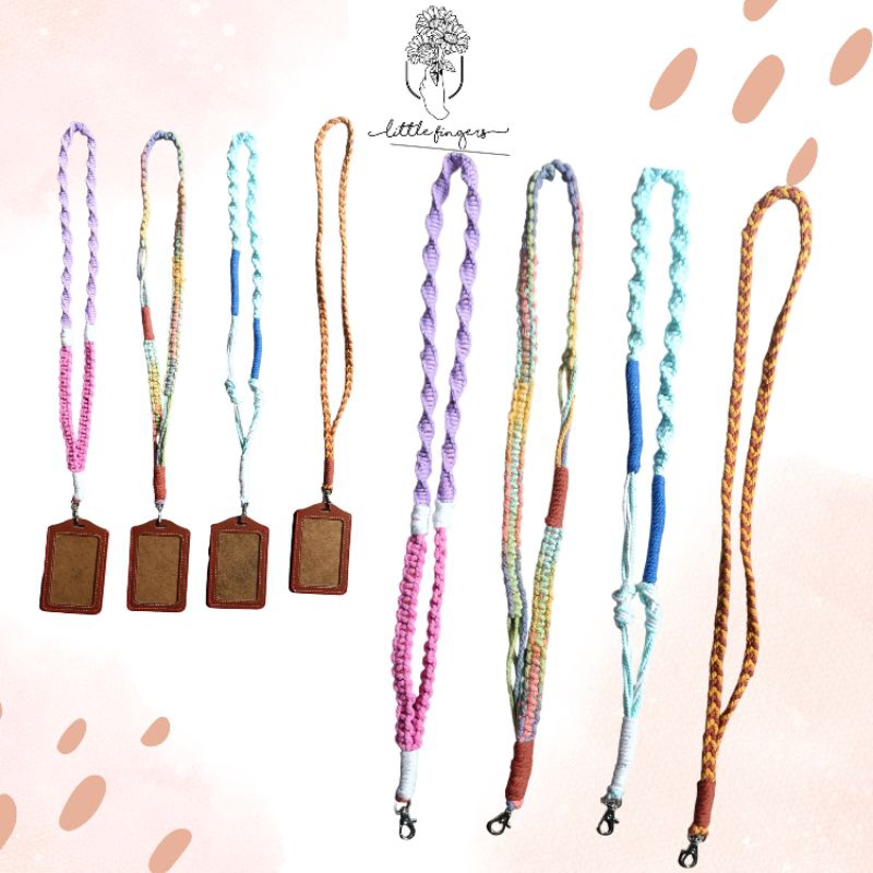 

Tali ID Card/Lanyard/Card Holder Macrame