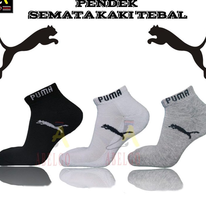 SQLQ3606 Terbaru 3.3 KAOS KAKI PUMA SPORT TEBAL PENDEK SEMATA KAKI/PUMA KAOS KAKI PENDEK TEBAL