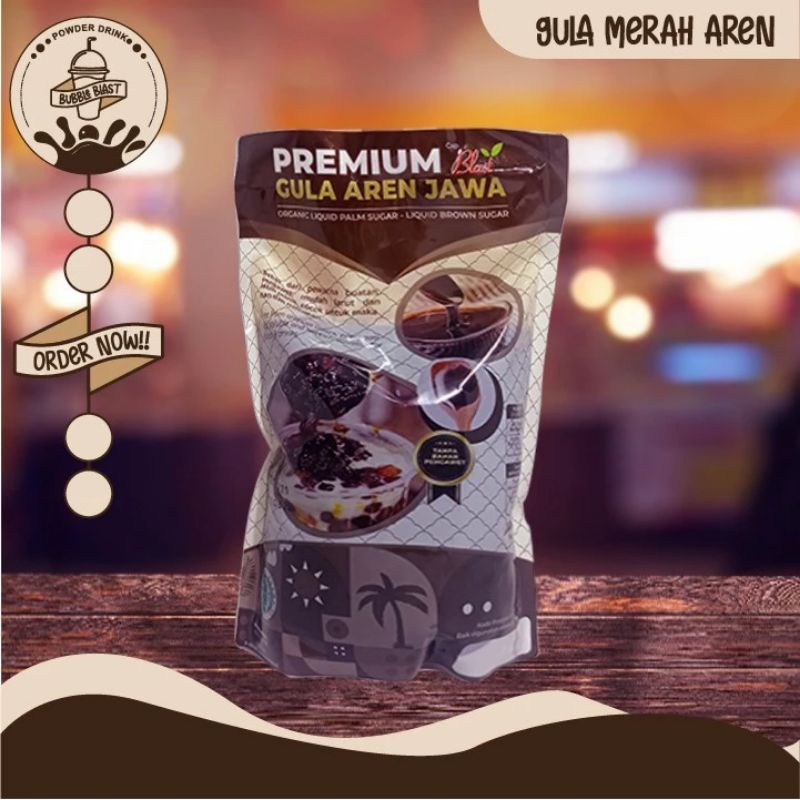 

Gula Aren Merah Jawa Premium Cair 1kg Pouch