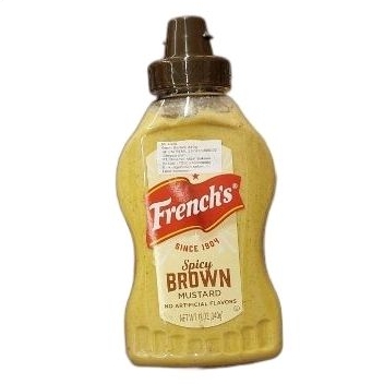 

FRENCH'S FRENCHS BOLD & SPICY BROWN MUSTARD 340 GR | SAUS | SAUCE