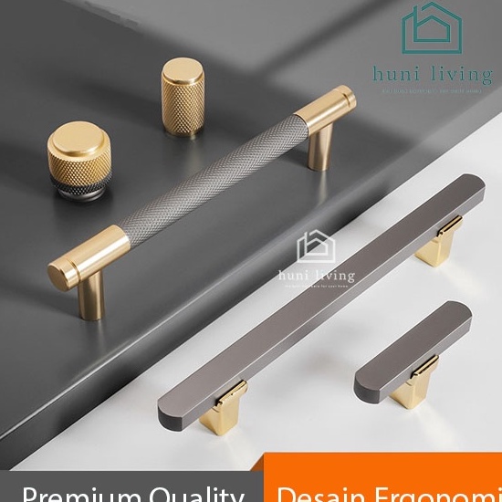Terkini Stainles Handle Pegangan Pintu Laci Lemari Furniture Rumah Gagang Pintu, Pegangan Furniture 
