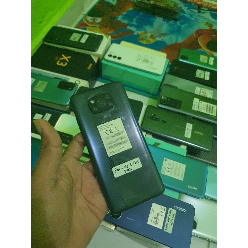 Poco X3 NFC 6/64 second nominus garansi stok terbaru harga promo