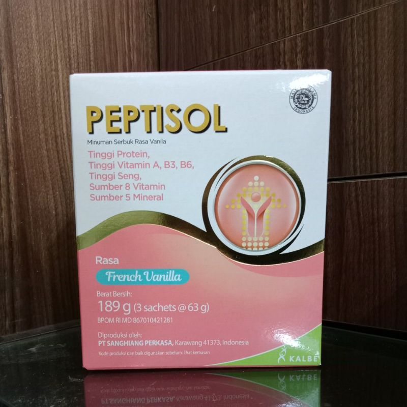 

Peptisol Rasa French Vanilla 189g (3sachets@63g)