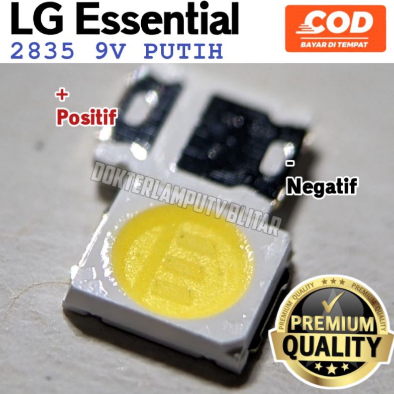 Jaman Now.. LAMPU LED SMD LG2835 9V 1W 1000PCS SESUAI UNTUK PHILIPS OSRAM PANASONIC HANNOCH DLL LG E