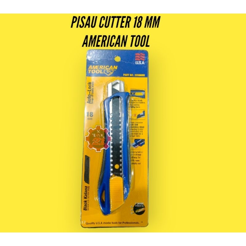 PISAU CUTTER AMERICAN TOOL CUTTER AMERICAN TOOL