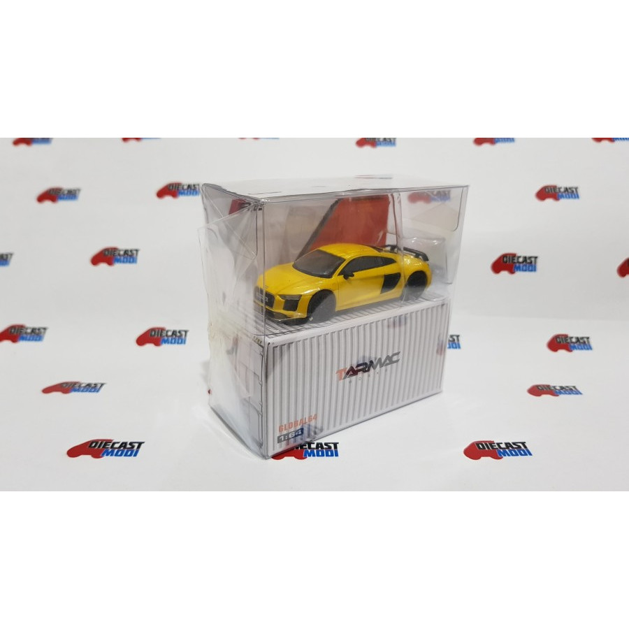 Tarmac Global64 Audi R8 V10 Vegas Yellow Kuning