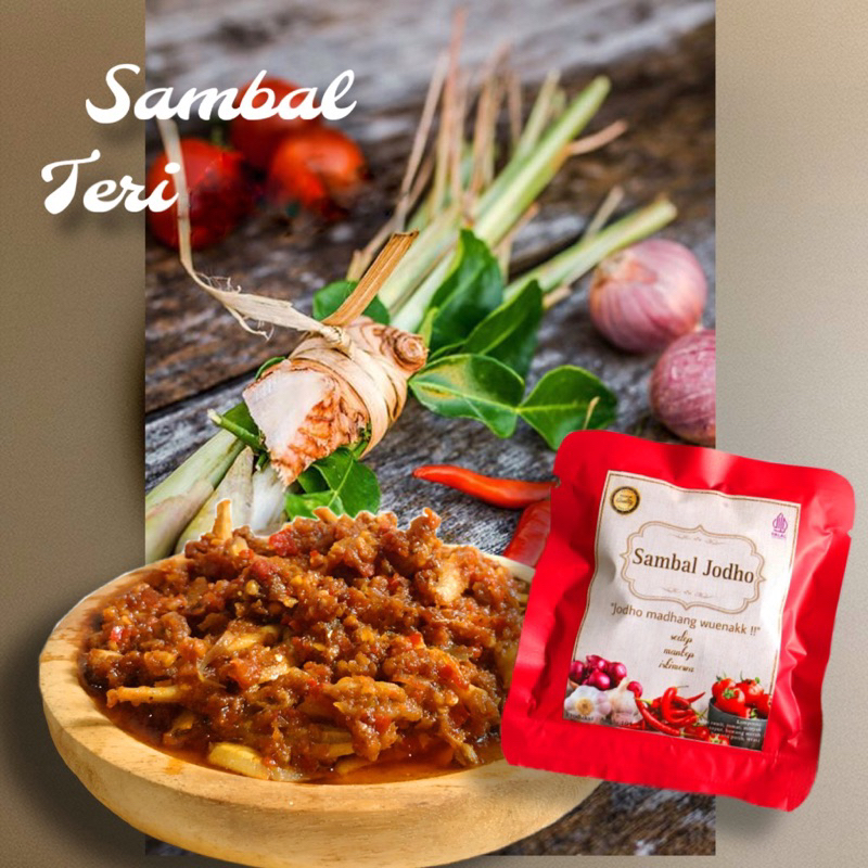 

SAMBAL TERI Sambel Jodho sachet