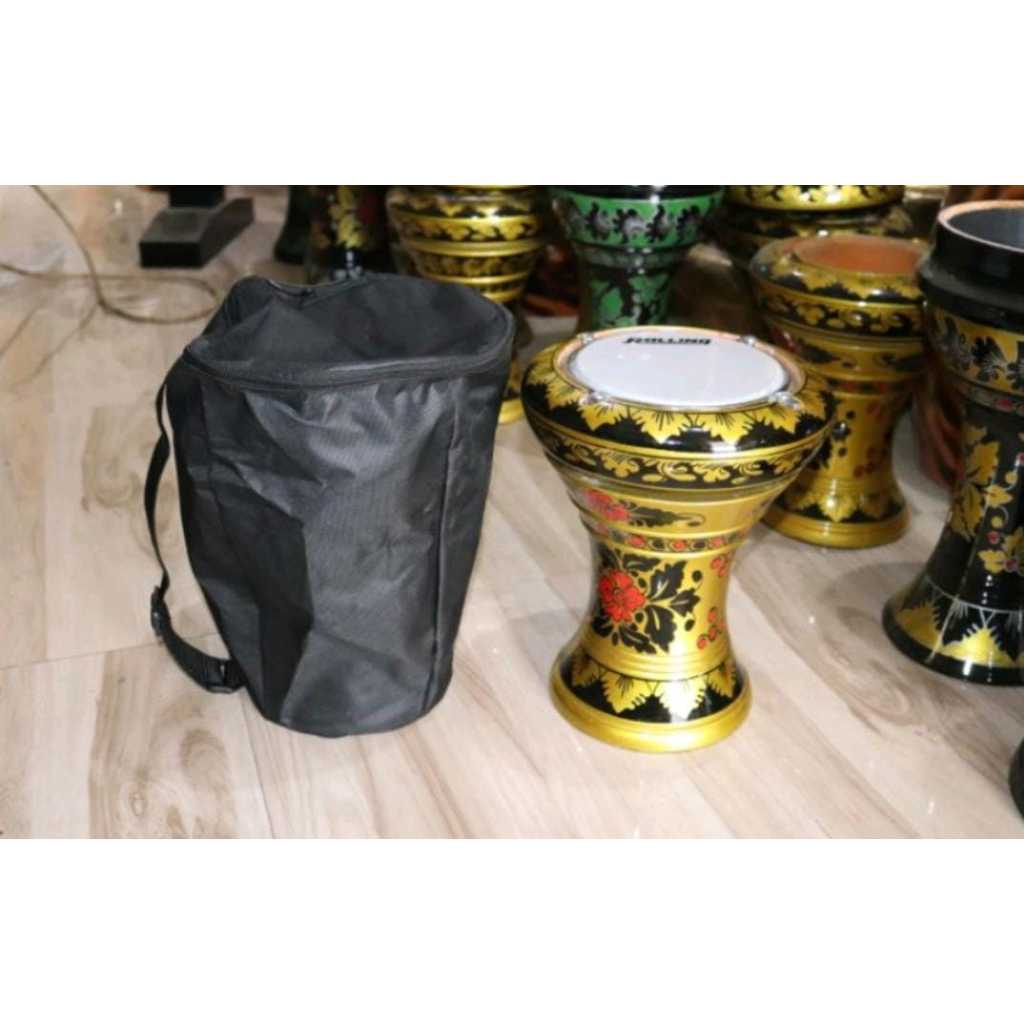 Darbuka Mini Dumbuk Batu Marawis Hadroh Mini 6 Inchi Darbuka Anak Murah