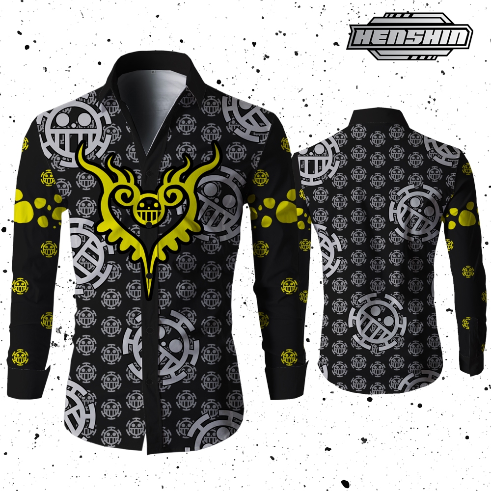 Kemeja Batik Trafagar Law One Piece