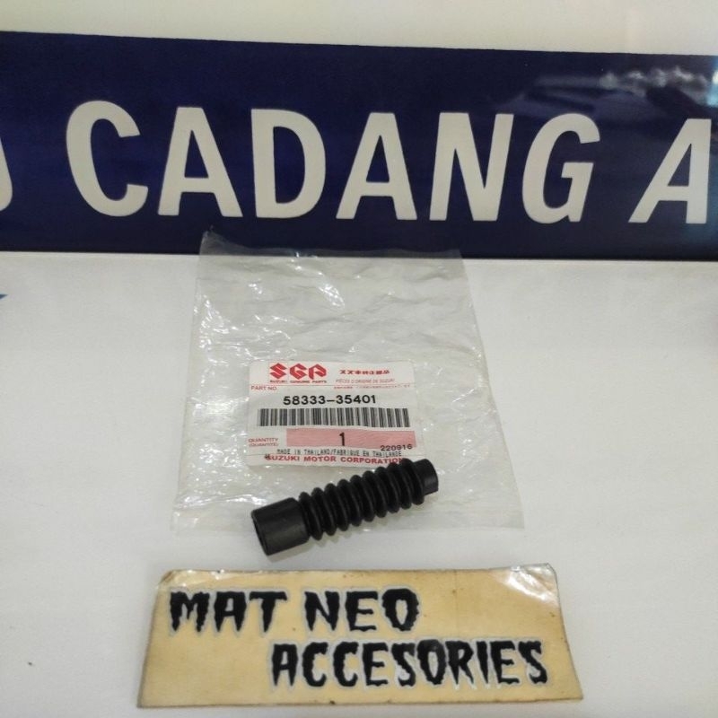karet pelindung kabel gas satria 2 tak lumba hiu ts 125 original sgp japan 58333-35401