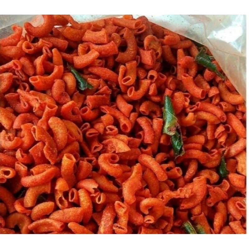 

Makaroni Pipa Pedas daun jeruk 250 gr