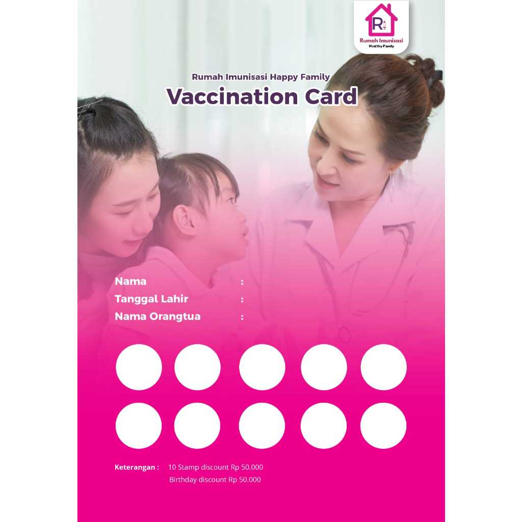

Vaccination Card