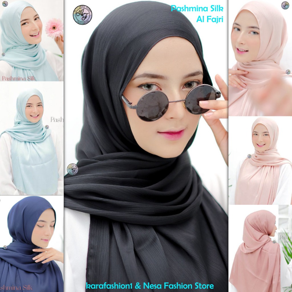 AL FAJRI SCARF  || Hijab Pashmina Silk
