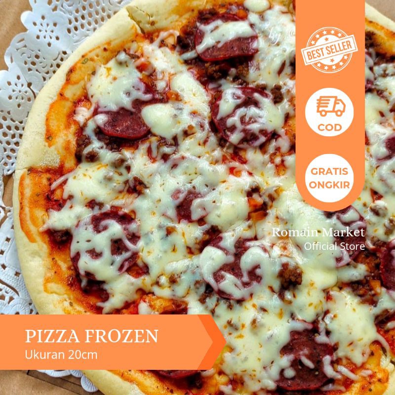 

Pizza Frozen - Pizza Frozen Ukuran 20cm - Pizza Mozarella - PIZZA FROZEN MURAH - PIZZA INSTAN - ROTI PIZZA